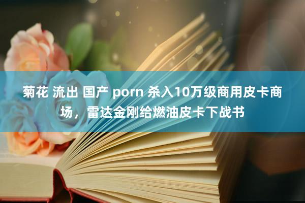 菊花 流出 国产 porn 杀入10万级商用皮卡商场，雷达金刚给燃油皮卡下战书