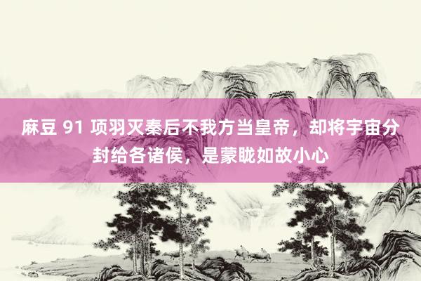 麻豆 91 项羽灭秦后不我方当皇帝，却将宇宙分封给各诸侯，是蒙眬如故小心